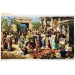 تابلوفرش دستباف طرح عروسی سلطان محمود