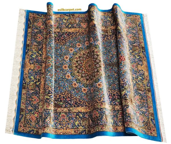 خرید فرش ابریشم طبیعی
