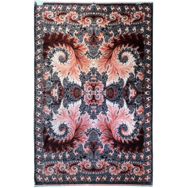 فرش ابریشم دستباف اصیل نقشه‌ی مدرن - بازار آنلاین فرش ابریشم دستباف - esilkcarpet