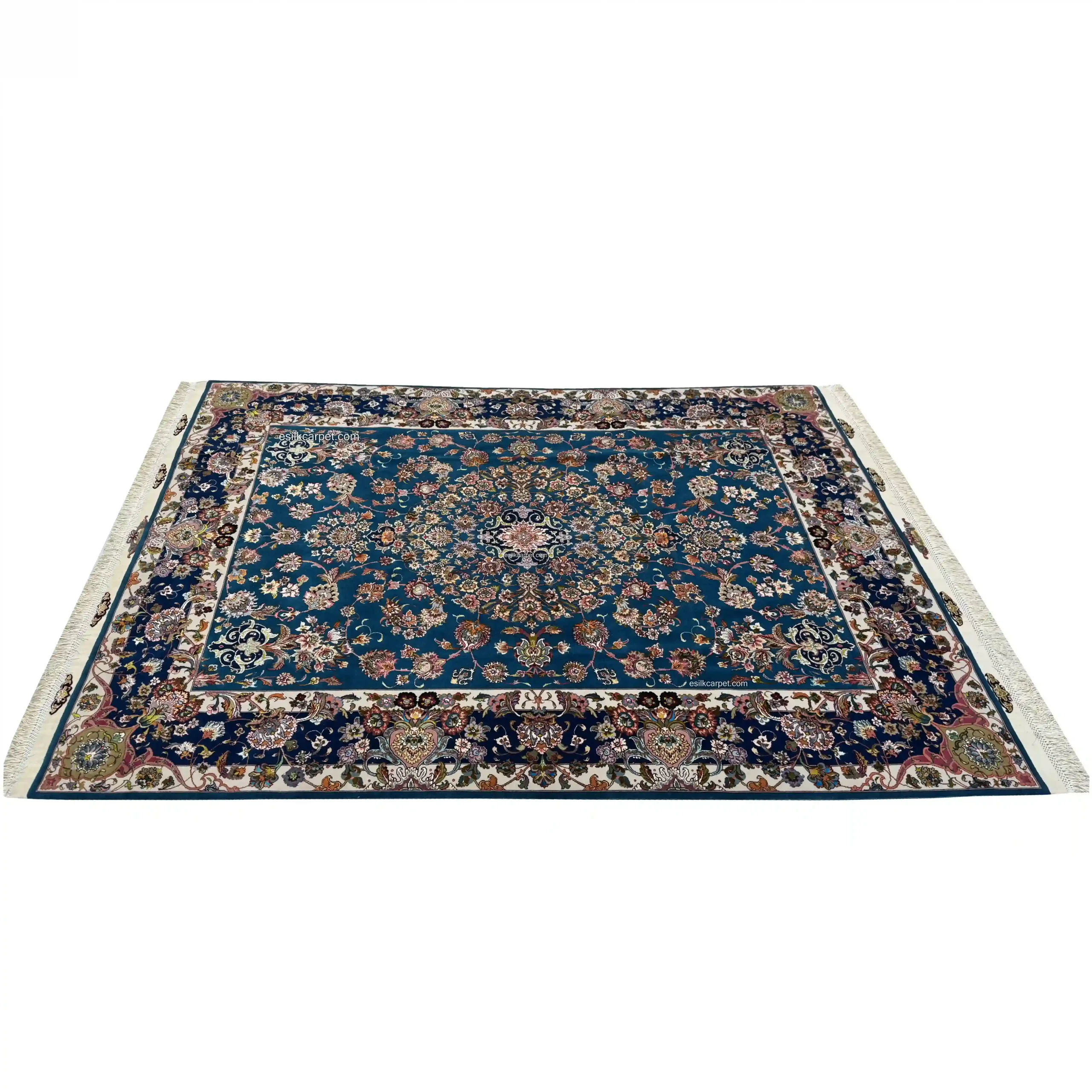 فرش دستباف قره باغی 3 متری نقش بینظیر تبریز – esilkcarpet.com