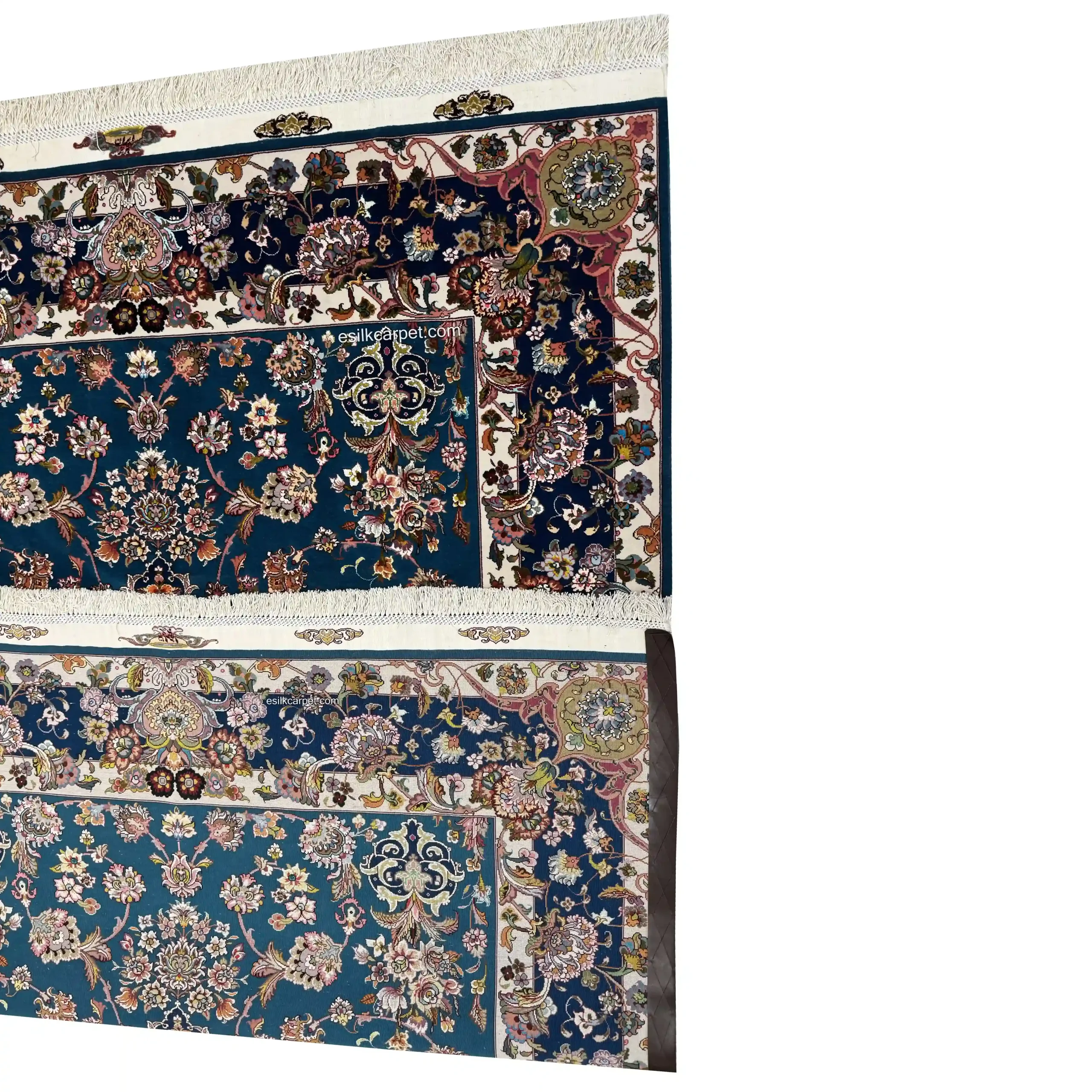 قالیچه دستباف تبریز 3 متری قره باغی با نخ مرغوب – esilkcarpet.com