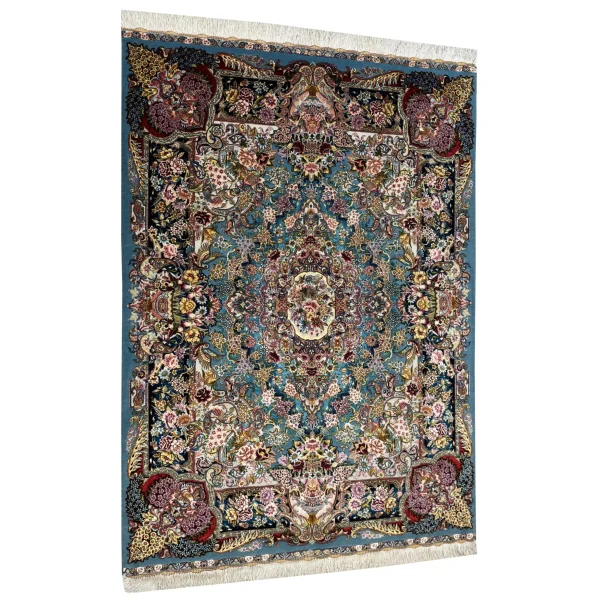 زیبایی و شکوه فرش سالاری طرح بوستان مهر تبریز در دکوراسیون داخلی – esilkcarpet.com