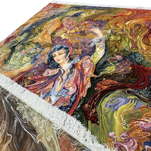 فرش پوسترباف استاد فرشچیان، یک هنر بی‌نظیر در سایت esilkcarpet.com