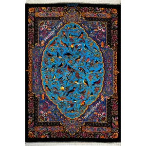 تابلوفرش طرح پرندگان مارک صادق‌زاده قم