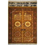 ذرع و نیم پشم و کرک طرح در کعبه بافت تبریز