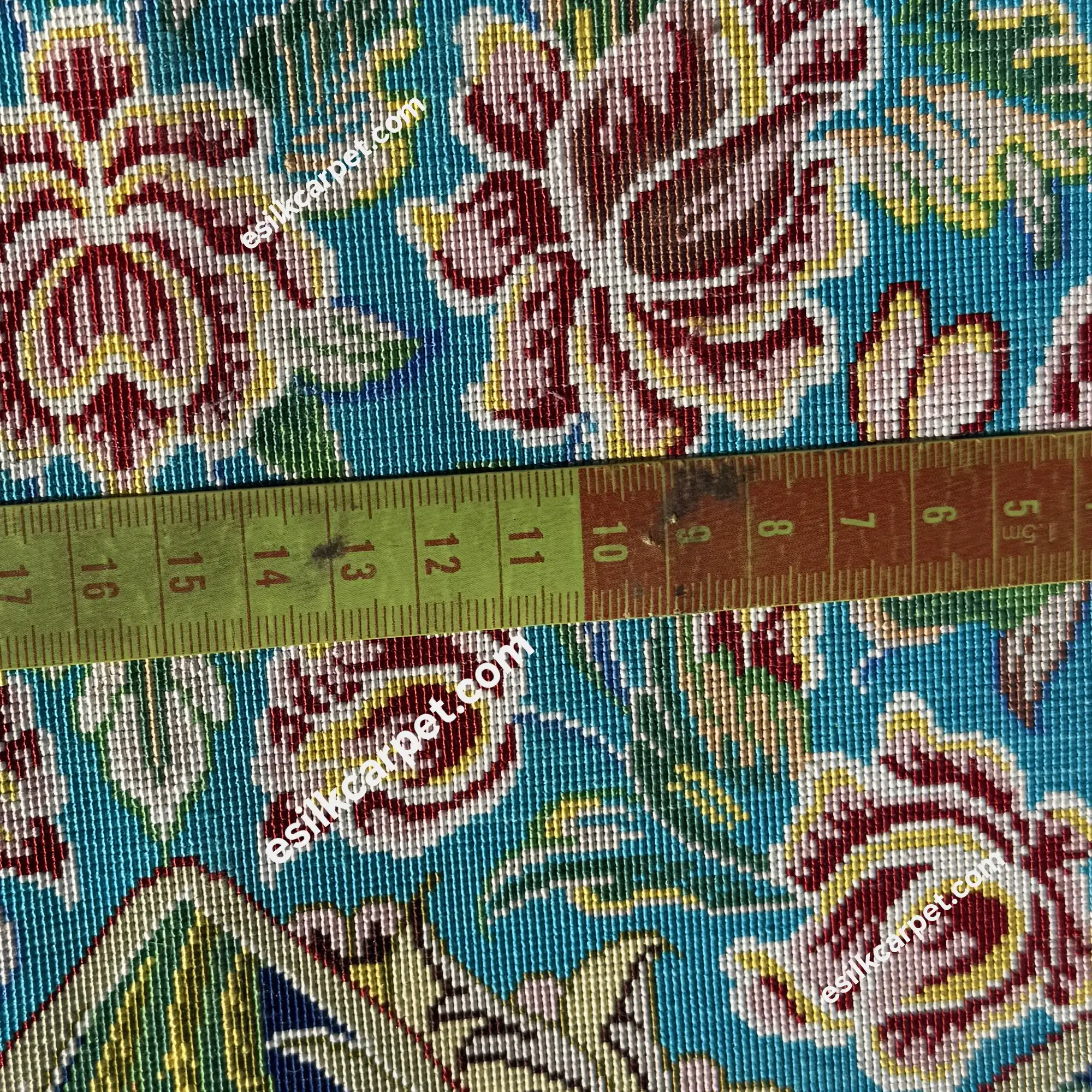 6متری لاکچری گل و بلبلهای شیدا دربهشت - esilkcarpet.com