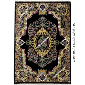 ذرع‌ونیم تاروپود تمام ابریشم ترنجی اعلا - esilkcarpet.com